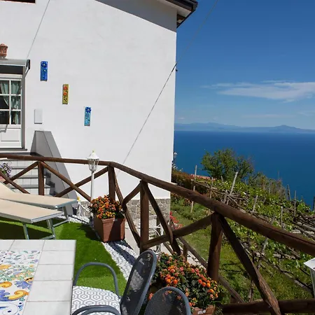 Perla D'amalfi Meravigliosa Vista Con Parcheggio E Wifi