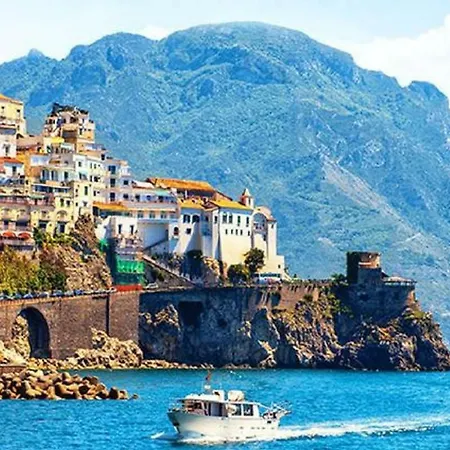 Perla D'amalfi Meravigliosa Vista Con Parcheggio E Wifi * Amalfi